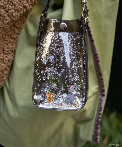 公式 トムとジェリー グリッターアトマイザーポーチ ポーチ Tom Jerry トムアンドジェリー のファッション通販 Zozotown