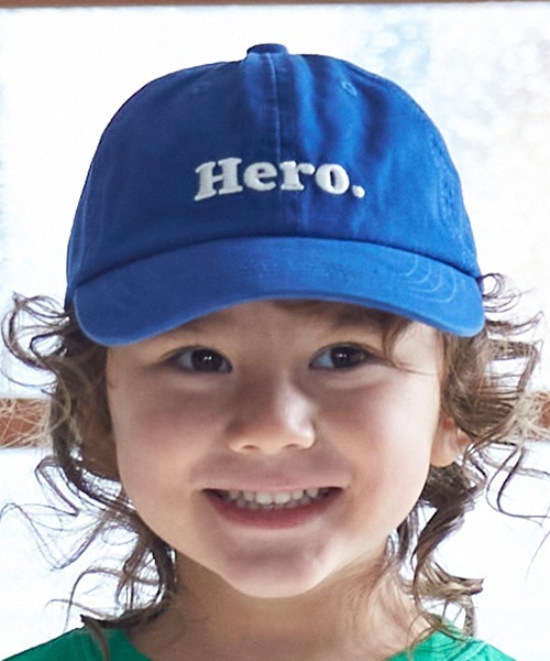 petit main(プティマイン)の「ロゴ刺しゅうキャップ(キャップ・キッズ・ロイヤルブルー/アイボリー/ライトグリーン・50cm/52cm)」の3枚目の写真