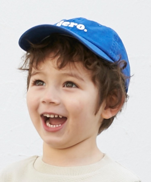 petit main(プティマイン)の「ロゴ刺しゅうキャップ(キャップ・キッズ・ロイヤルブルー/アイボリー/ライトグリーン・50cm/52cm)」の22枚目の写真