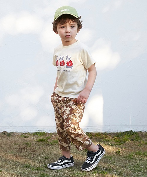 petit main(プティマイン)の「ロゴ刺しゅうキャップ(キャップ・キッズ・ロイヤルブルー/アイボリー/ライトグリーン・50cm/52cm)」の16枚目の写真