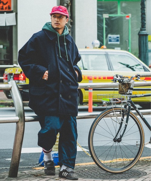 Oriens JOURNAL STANDARD（オリエンス ジャーナルスタンダード）の「オーバーサイズPコート（ピーコート・レディース・ネイビー・MEDIUM/LARGE）」の13枚目の写真