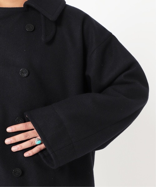Oriens JOURNAL STANDARD（オリエンス ジャーナルスタンダード）の「オーバーサイズPコート（ピーコート・レディース・ネイビー・MEDIUM/LARGE）」の19枚目の写真