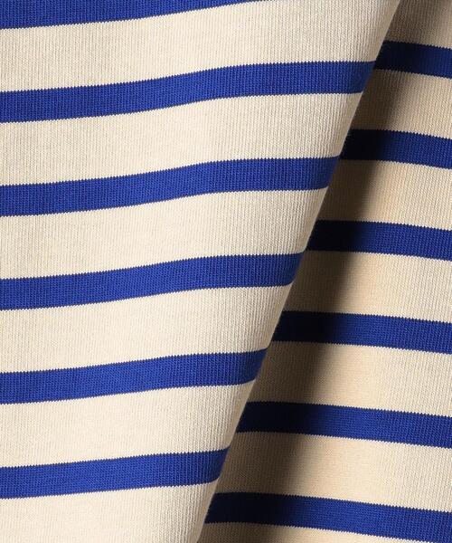 BEAUTY&YOUTH UNITED ARROWS(ビューティーアンドユースユナイテッドアローズ)の「BY クリスピー ワイド バスク カットソー(Tシャツ/カットソー・メンズ・ネイビー/クリーム/ナチュラル・M/S/XL/L)」の5枚目の写真