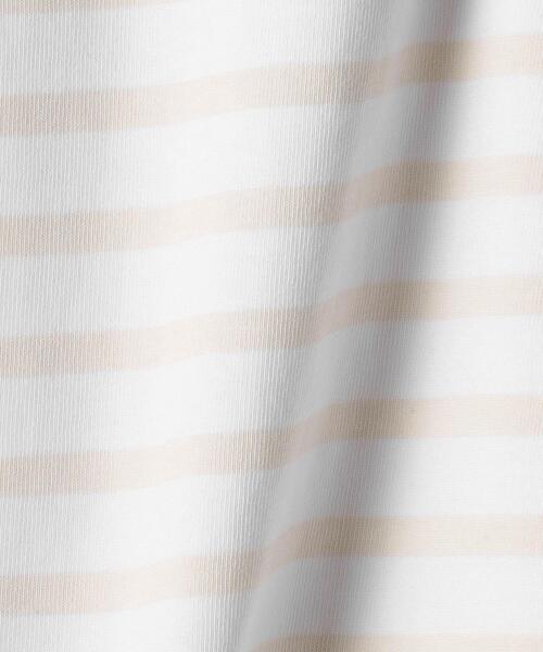 BEAUTY&YOUTH UNITED ARROWS(ビューティーアンドユースユナイテッドアローズ)の「BY クリスピー ワイド バスク カットソー(Tシャツ/カットソー・メンズ・ネイビー/クリーム/ナチュラル・M/S/XL/L)」の7枚目の写真