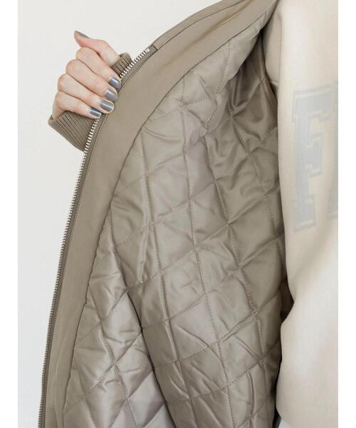 Sugar spoon（シュガースプーン）の「・SUGAR SPOON バルーンスリーブブルゾン＊（その他アウター・レディース・チャコールグレー/ブラック/ライトカーキ/グレイッシュベージュ・FREE）」の6枚目の写真