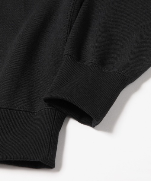MR.OLIVE(ミスターオリーブ)の「MR.OLIVE ミスターオリーブ / ×青木柊野 COLLABORAITION / TYPE-A PRINT SWEAT SHIRT コラボレーション / TYPE-A PRINT ビッグシルエットスウェット(トレーナー) / M-221116(スウェット・メンズ・ブラック/オフホワイト・SMALL/MEDIUM/LARGE)」の8枚目の写真
