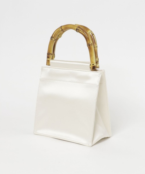 hai(ハイ)の「Hai Bamboo Bag(ハンドバッグ・レディース・イエロー・-)」の7枚目の写真