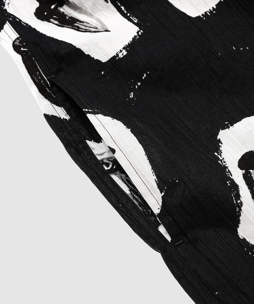 SASQUATCHfabrix.（サスクワァッチファブリックス）の「WA-NECK BIG L/S SHIRT（シャツ/ブラウス・メンズ・ブラウン系その他/グリーン系その他・L）」の4枚目の写真