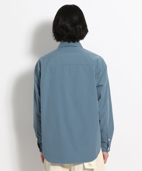 niko and...（ニコアンド）の「マイクロピーチスキンシャツ（シャツ/ブラウス・メンズ・ピンク/ブルー/スモーク/イエロー・SMALL/MEDIUM/LARGE）」の16枚目の写真