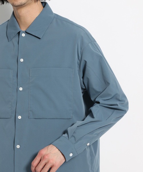 niko and...（ニコアンド）の「マイクロピーチスキンシャツ（シャツ/ブラウス・メンズ・ピンク/ブルー/スモーク/イエロー・SMALL/MEDIUM/LARGE）」の18枚目の写真