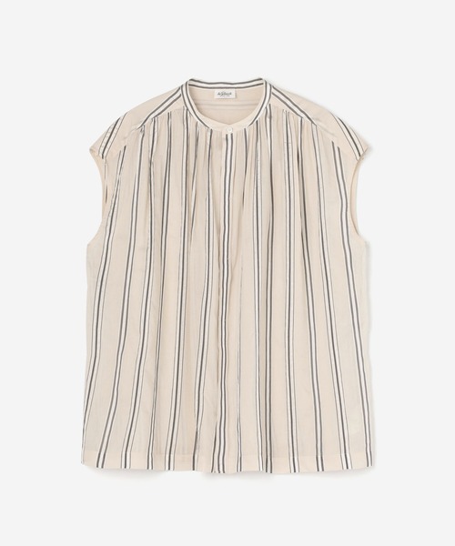 LE GLAZIK（ルグラジック）の「LE GLAZIK | 〈別注〉ストライプギャザーシャツ WOMEN（シャツ/ブラウス・レディース・B/A・36）」の2枚目の写真