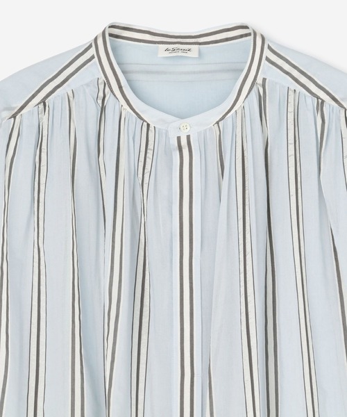 LE GLAZIK（ルグラジック）の「LE GLAZIK | 〈別注〉ストライプギャザーシャツ WOMEN（シャツ/ブラウス・レディース・B/A・36）」の4枚目の写真
