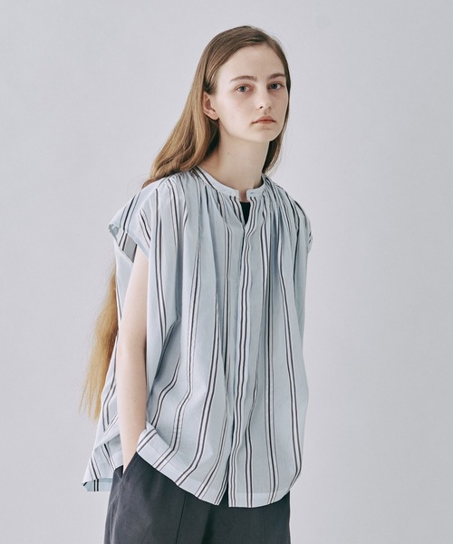 LE GLAZIK（ルグラジック）の「LE GLAZIK | 〈別注〉ストライプギャザーシャツ WOMEN（シャツ/ブラウス・レディース・B/A・36）」の14枚目の写真