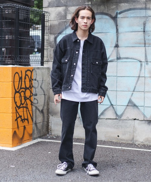 THE STANDARD(ザスタンダード)の「WEGO/デニムトラッカージャケット(デニムジャケット・メンズ・インディゴブルー/ライトインディゴブルー/ブラック/ホワイト・SMALL/MEDIUM/LARGE)」の20枚目の写真