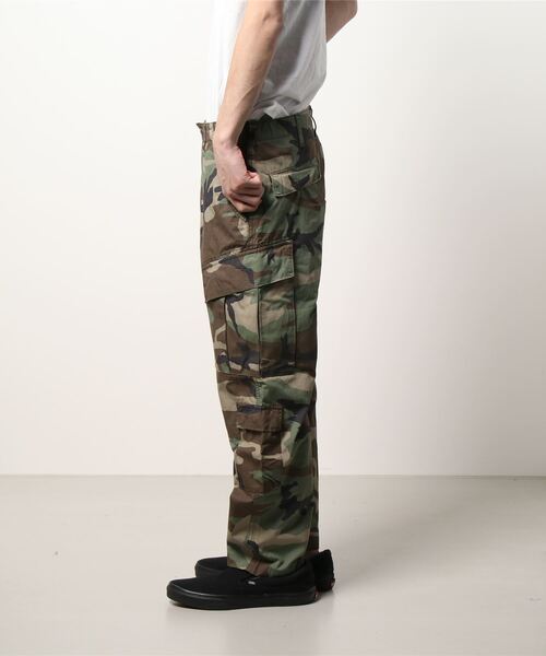 Alpha Industries（アルファインダストリーズ）の「【ALPHA INDUSTRIES／アルファインダストリーズ】COMBAT CARGO CAMO　コンバットカーゴパンツ　カモフラージュ柄（カーゴパンツ・メンズ・グリーン・SMALL/MEDIUM/LARGE/X-LARGE）」の2枚目の写真