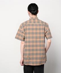 BURBERRY バーバリー ショートスリーブ ストレッチコットン シャツ BURBERRY バーバリー カッターシャツ ショートスリーブ スモール