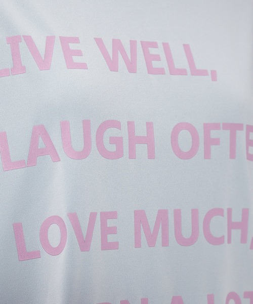 AS KNOW AS PINKY（アズノゥアズピンキー）の「君に伝えるメッセージ ロゴプルオーバー（スウェット・レディース・ブラック/オフホワイト/サックスブルー/ピンク・FREE）」の17枚目の写真