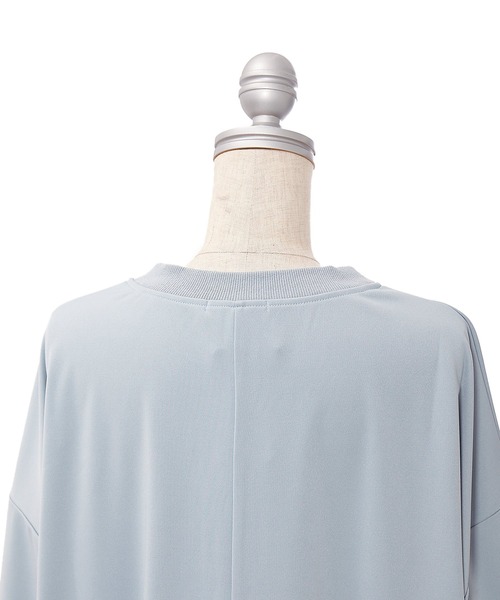 AS KNOW AS PINKY（アズノゥアズピンキー）の「君に伝えるメッセージ ロゴプルオーバー（スウェット・レディース・ブラック/オフホワイト/サックスブルー/ピンク・FREE）」の15枚目の写真