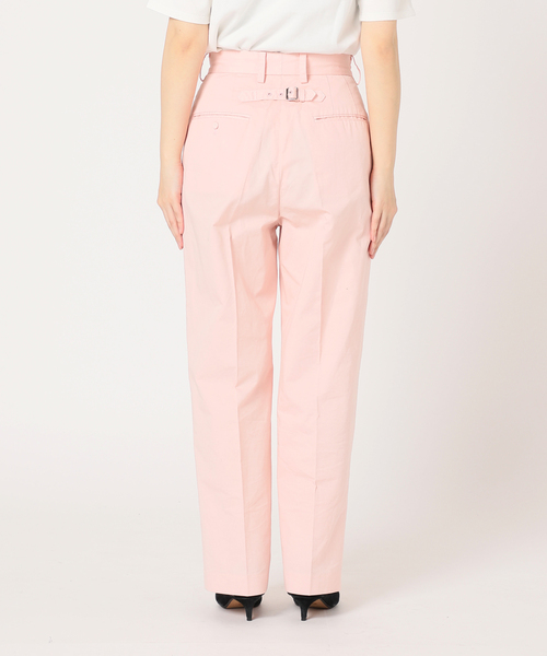 ツイルタックスリムストレートスラックス（スラックス）｜SLOBE