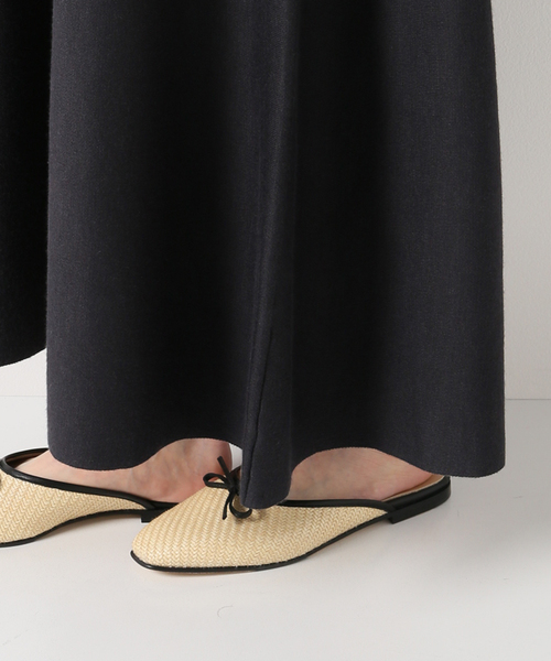 IENA（イエナ）の「ラミーストレッチフレアワンピース（ワンピース・レディース・グリーン/ブラック系その他・FREE）」の14枚目の写真