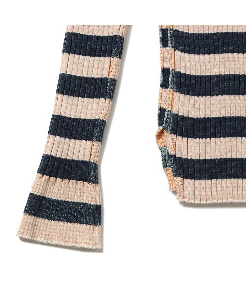 beautiful people（ビューティフルピープル）の「beautiful people stretch rib border pullover 1225210003（スウェット・レディース・オレンジ・38）」の11枚目の写真