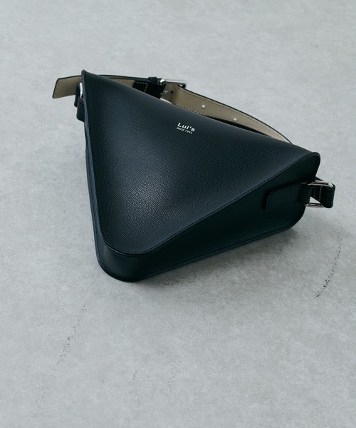新品未使用 牛革 Lui’s ルイス　トライアングルバッグ Lui's（ルイス）の「トライアングルバッグ（ショルダーバッグ