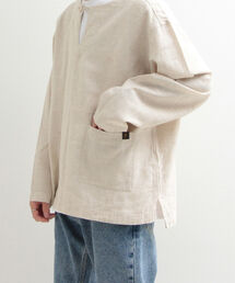 GLOSTER | 【GLOSTER/グロスター】綿麻シャンブレー スキッパーシャツ(シャツ/ブラウス)