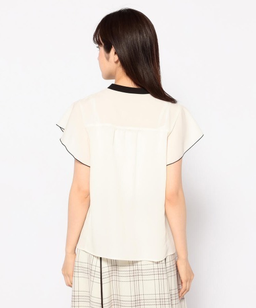 MISCH MASCH（ミッシュマッシュ）の「ショルダーフリル細リボン