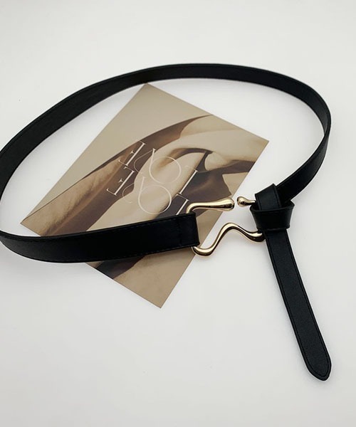 gossip！ロサンゼルス（ゴシップロサンゼルス）の「バックルベルト（ベルト・レディース・ブラック・FREE）」の11枚目の写真