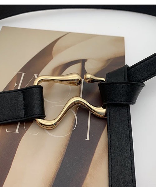 gossip！ロサンゼルス（ゴシップロサンゼルス）の「バックルベルト（ベルト・レディース・ブラック・FREE）」の13枚目の写真