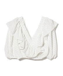 Ray BEAMS | sister jane / Seashells Ruffle Top(シャツ/ブラウス)