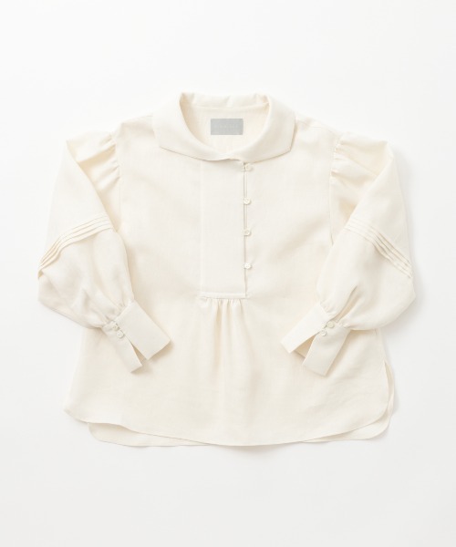 rikolekt（リコレクト）の「rhythm gather blouse（シャツ/ブラウス・レディース・キナリ/ネイビー・0/1）」の14枚目の写真