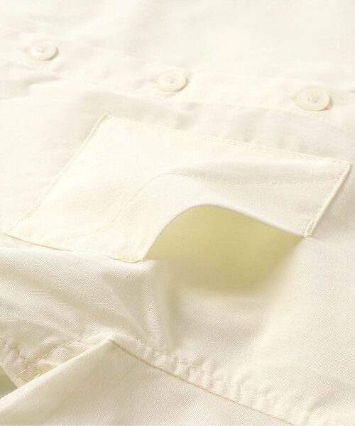 BREEZE（ブリーズ）の「ビーチパーティーシャツ（シャツ/ブラウス・キッズ・オフホワイト/グリーン/ストライプ・90/100/120/80/140/130/110）」の6枚目の写真