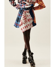 FRED PERRY（フレッドペリー）の「Charles Jeffrey Loverboy Tartan Patch Kilt（スカート・メンズ）」