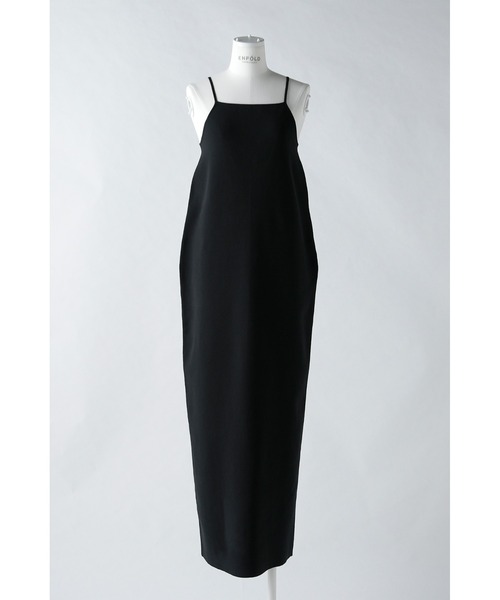 ENFOLD（エンフォルド）の「ICE COTTON エプロンニットドレス  