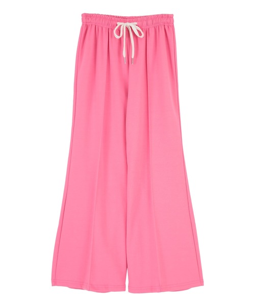 miette（ミエット）の「ｾﾝﾀｰﾌﾟﾚｽｺｯﾄﾝﾌﾚｱﾊﾟﾝﾂ（その他パンツ・レディース・ブラック/ピンク/ブルー・FREE）」の19枚目の写真