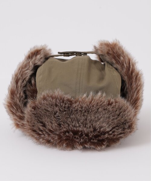 DOUBLE NAME（ダブルネーム）の「ウォッシャブルトラッパーハット(静電気防止)（ハット・レディース・ブラック/ベージュ/カーキ・FREE）」の7枚目の写真