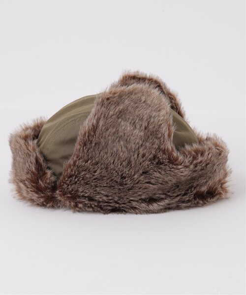 DOUBLE NAME（ダブルネーム）の「ウォッシャブルトラッパーハット(静電気防止)（ハット・レディース・ブラック/ベージュ/カーキ・FREE）」の8枚目の写真