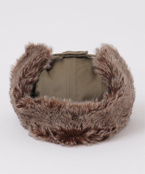 DOUBLE NAME（ダブルネーム）の「ウォッシャブルトラッパーハット(静電気防止)（ハット・レディース・ブラック/ベージュ/カーキ・FREE）」の10枚目の写真