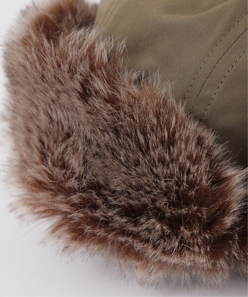 DOUBLE NAME（ダブルネーム）の「ウォッシャブルトラッパーハット(静電気防止)（ハット・レディース・ブラック/ベージュ/カーキ・FREE）」の11枚目の写真