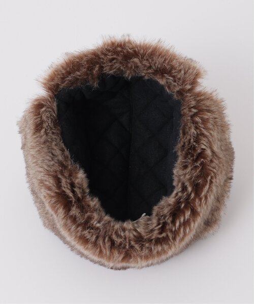 DOUBLE NAME（ダブルネーム）の「ウォッシャブルトラッパーハット(静電気防止)（ハット・レディース・ブラック/ベージュ/カーキ・FREE）」の13枚目の写真