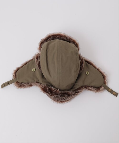 DOUBLE NAME（ダブルネーム）の「ウォッシャブルトラッパーハット(静電気防止)（ハット・レディース・ブラック/ベージュ/カーキ・FREE）」の14枚目の写真