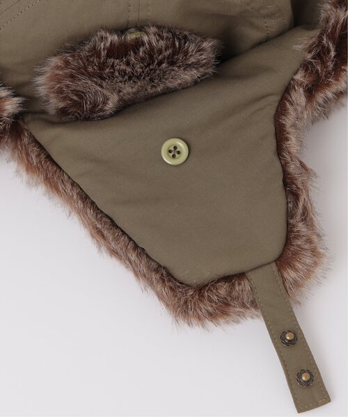 DOUBLE NAME（ダブルネーム）の「ウォッシャブルトラッパーハット(静電気防止)（ハット・レディース・ブラック/ベージュ/カーキ・FREE）」の15枚目の写真