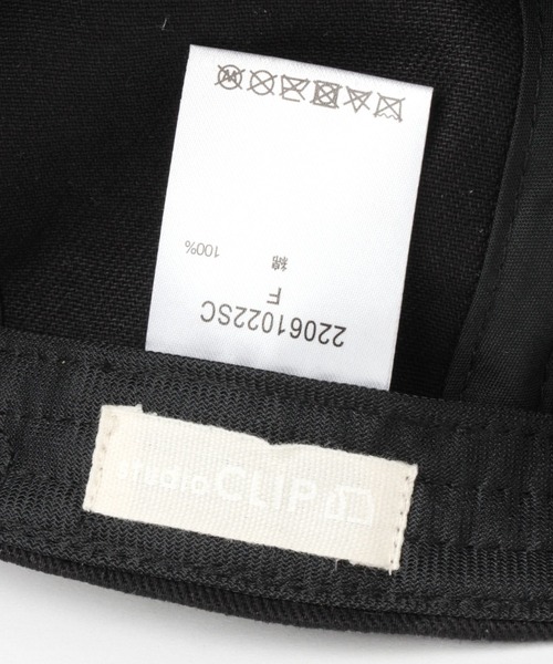 studio CLIP（スタディオクリップ）の「ツイルキャップ（キャップ・レディース・オフホワイト/オレンジ/ブラック・FREE）」の12枚目の写真