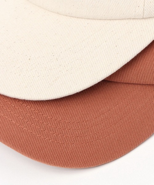 studio CLIP（スタディオクリップ）の「ツイルキャップ（キャップ・レディース・オフホワイト/オレンジ/ブラック・FREE）」の16枚目の写真