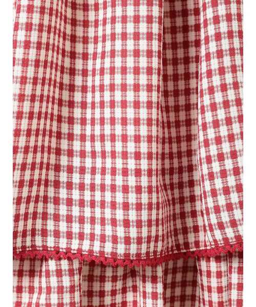 merry jenny(メリージェニー)の「ギンガムティアードスカート(スカート・レディース・ブラック/レッド/グリーン・FREE)」の20枚目の写真