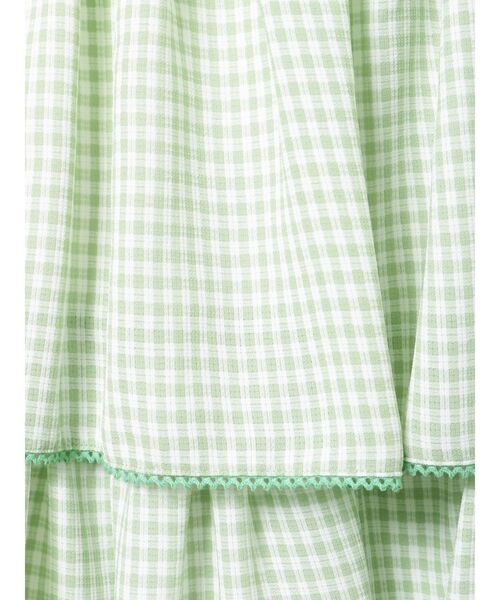 merry jenny(メリージェニー)の「ギンガムティアードスカート(スカート・レディース・ブラック/レッド/グリーン・FREE)」の19枚目の写真