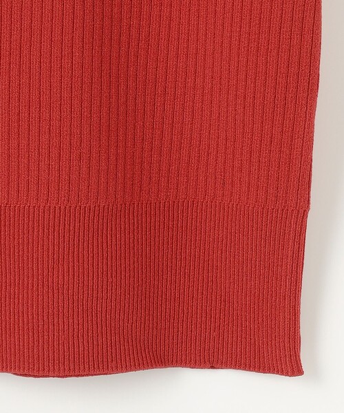 J.PRESS(ジェイプレス)の「【洗える】 レーヨンエリートストレッチ フレンチスリーブ ニット(ニット/セーター・レディース・ブラック系/ベージュ系/ダークグリーン系/オレンジ系・T15/T13)」の10枚目の写真