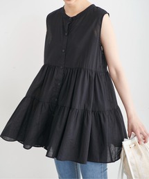 FREE'S MART | ◆ノースリーブティアードチュニックブラウス(シャツ/ブラウス)