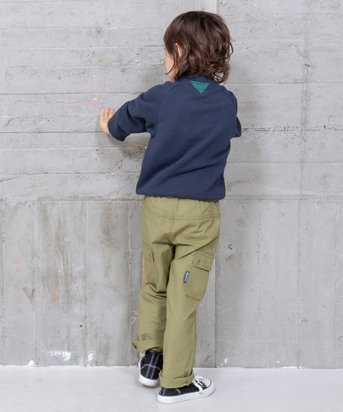 RAGMART（ラグマート）の「カレッジロゴトレーナー（Tシャツ/カットソー・キッズ・グリーン/ネイビー・100cm/130cm/120cm/110cm）」の16枚目の写真